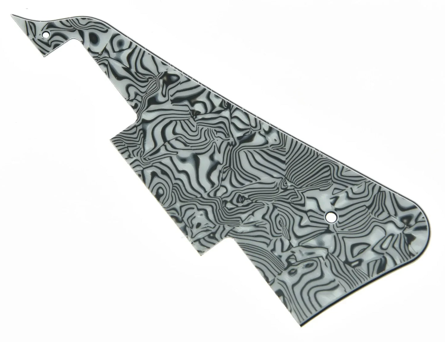 KAISH USA Spec noir 3 plis LP guitare Pickguard plaque à gratter convient pour Gibson Les Paul