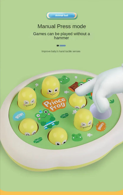 Dessin animé whac-a-taupe Montessori bébé jouet enfant en bas âge cadeau d'anniversaire éducatif thème Animal jeu de frappe Parent enfant jeu de société garçon