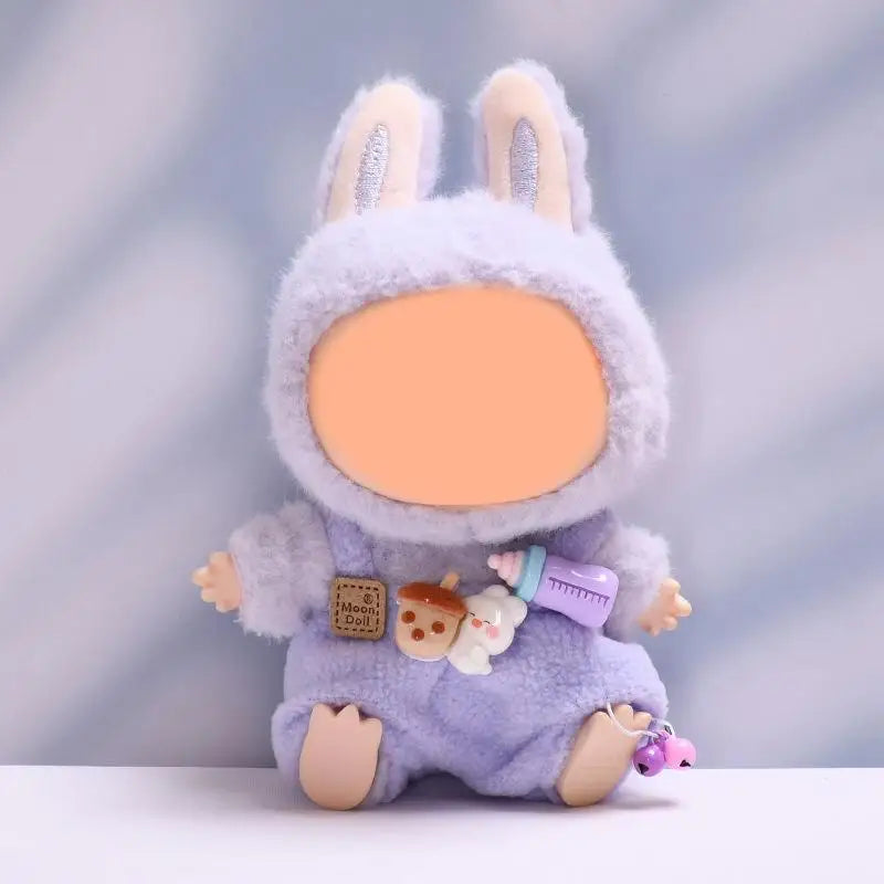 Doll Clothes For Labubu 6.7 Inches (17 Cm) Outfit And Accessories，Feminine Outfits For Labubu （Just Clothes ）