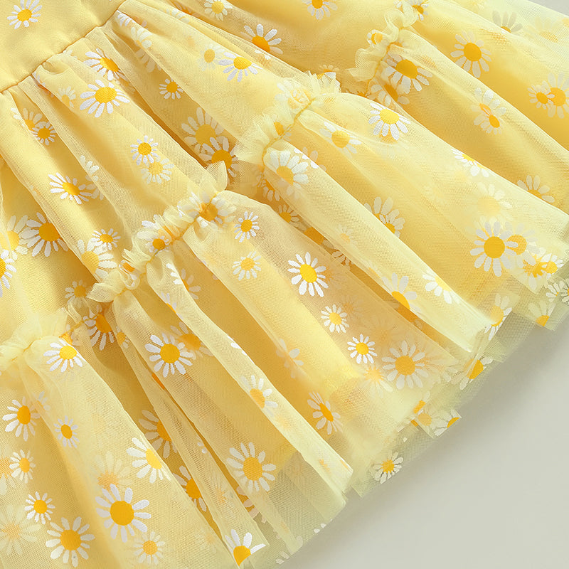 Pudcoco-Robe princesse en tulle à manches longues pour bébé fille, robe trapèze pour tout-petit, élégante, AndrPrint Destroy, maille, fête, 3M-3T