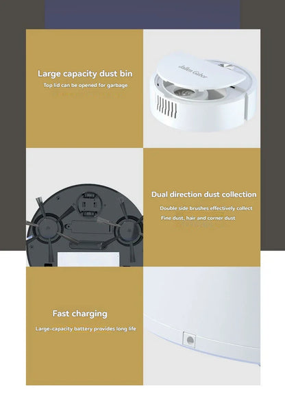 Mini smart sweeping robot 3-in-1, lazy cleaning machine, professional home cleaning equipment