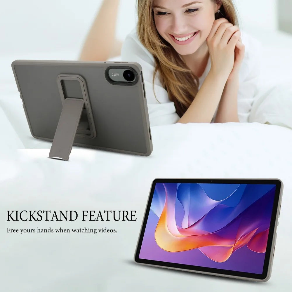 TPU Clear Soft Cover For Xiaomi Redmi Pad2 11 inch Shockproof Acrylic Tablet Stand Back Shell for Redmi Pad 2 2025 Case