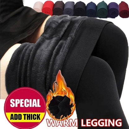 Leggings décontractés en velours pour femmes, collants polaires, pantalons skinny, pantalons chauds pour dames, haute élasticité, ogo, hiver