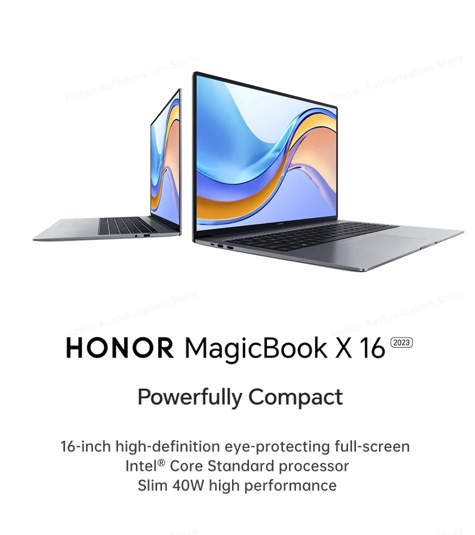 Honor Laptop MagicBook X16 ,16 "Intel Core i5-12450H 16GB 512GB SSD IPS Win 11