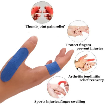 Protège-doigts extensibles de sport, bande de protection élastique résistante à l'abrasion, bande de protection pour le pouce de Bowling pour hommes et femmes