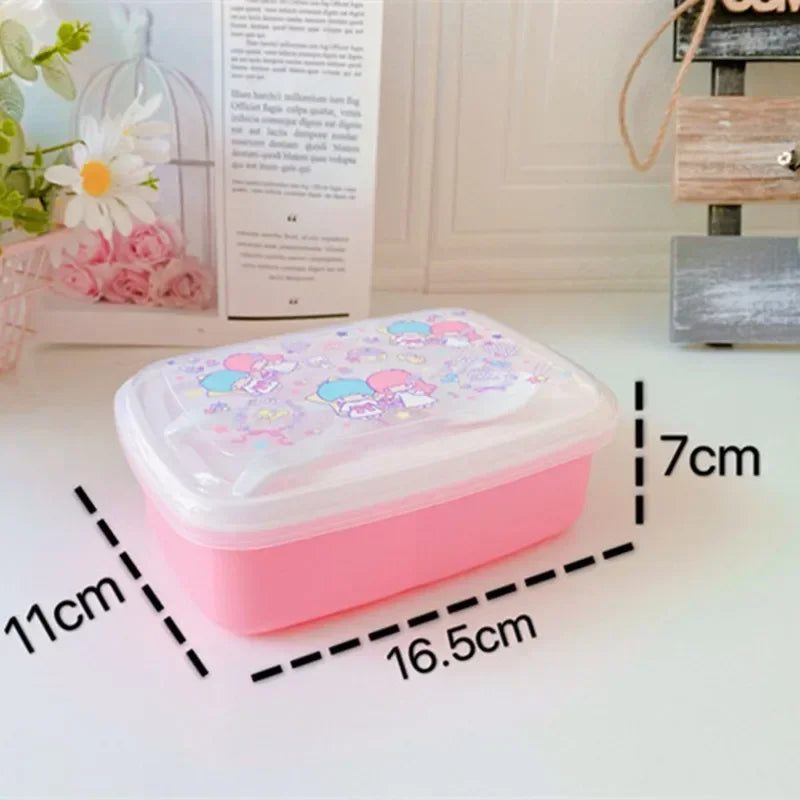 Stitch Lunch Boxes for Children Microwave Oven Heating Kids Food Container Portable School Bento Box Picnic Supplies