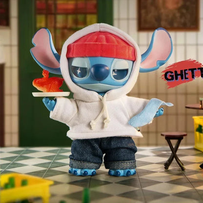 MINISO Stitch Gen Z Street Series Blind Box Vinyl Plush Desktop Decoration Pendant Street Stitch Surprise Gift box