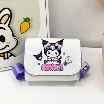 Sacs à bandoulière mignons Anime Kuromi Stitchou Filles Femmes Sac de marque de luxe Sacs mini designer de haute qualité Cadeaux