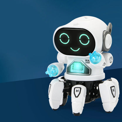Robot électrique pour enfants, Six griffes, en plastique, Intelligent, danse, chant, lumière, Robot électrique pour garçons