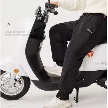Leggings épais et chauds imperméables pour moto, couvre-jambes, jambières, pare-brise, sourire, hiver
