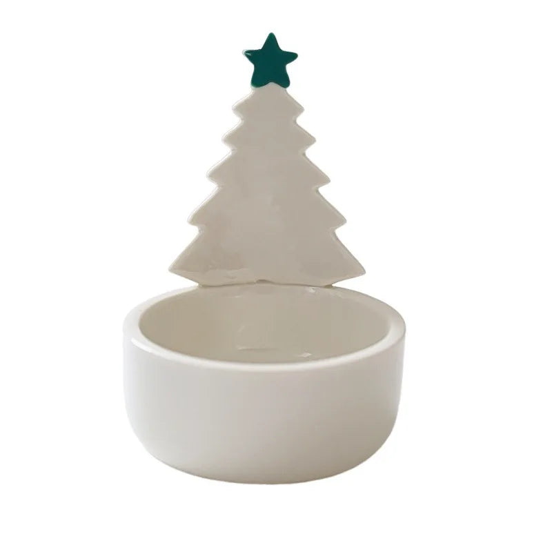 Christmas Tree Candlestick Fragrance Decoration Ornament Christmas Gift Home Aromatherapy Candlestick Gift