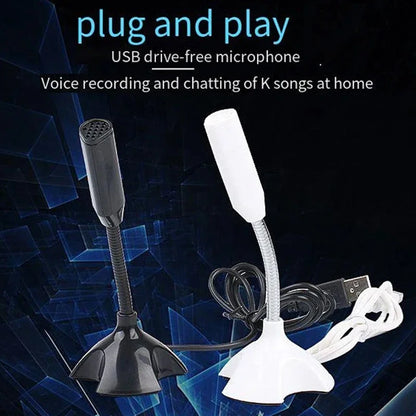 Microphone USB réglable professionnel de haute qualité pour ordinateur portable et ordinateur Studio chant jeu Streaming Mikrofon support micro