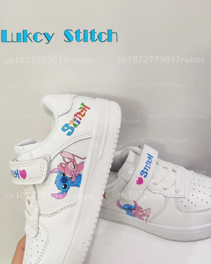 Baskets Lilo Stitch pour enfants, baskets pour enfants, chaussures de sport décontractées pour étudiants, chaussures de basket-ball pour filles et garçons