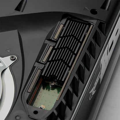 Dissipateur thermique pour SSD NVMe M.2, dissipateur thermique en aluminium pour disque dur M.2 2280 avec pad thermique en silicone pour PC / PS5 SSD PCIE 2280