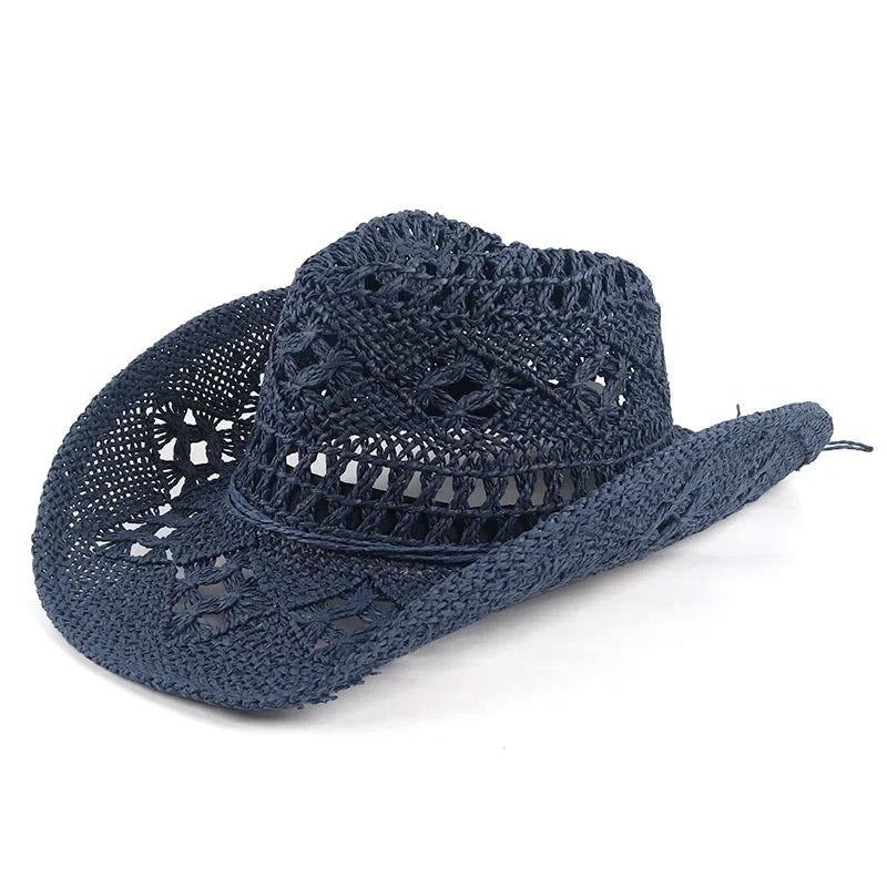 Western Wild West Sheriff Hat With Five Star Party Costume For Men Lady Jazz Cowgirl Wide Cowboy Hat Unique Star Badge Decors