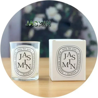 Bougie parfumée transparente romantique, cadeau pour invités, bougies aromatiques parfumées, bougies de mariage, pot à bougies