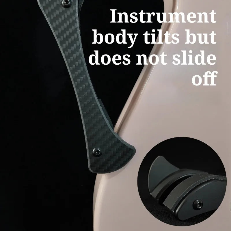 Appui-tête de guitare électrique en acrylique, antidérapant, Stable, réglable, confortable, repose-jambes, accessoire pour Instrument de musique