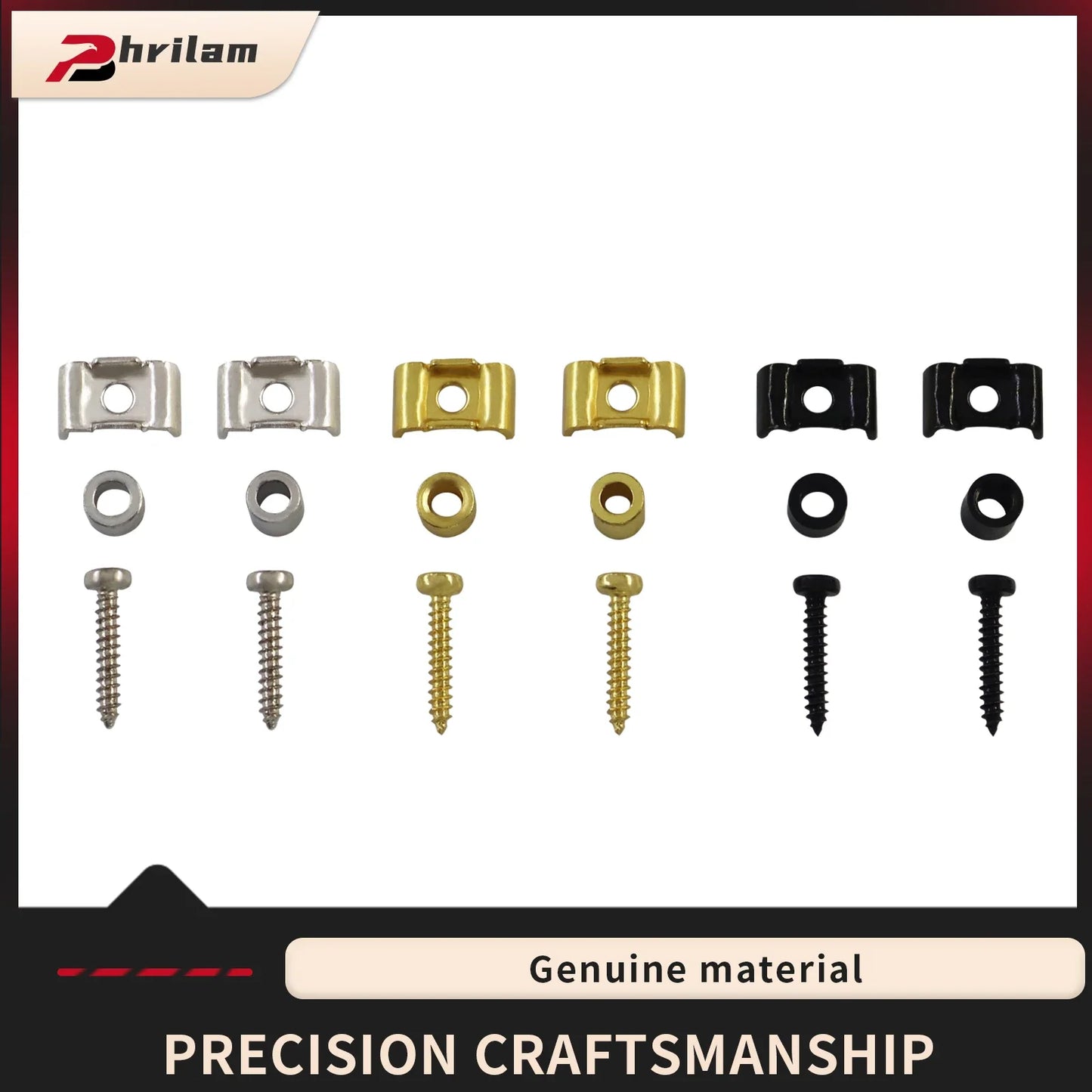 Accessoires de boucle de corde de guitare électrique, verrouillage de tête, stabilisateur de cordes, colonne circulaire en forme de papillon adapté pour ST/SQ/TL