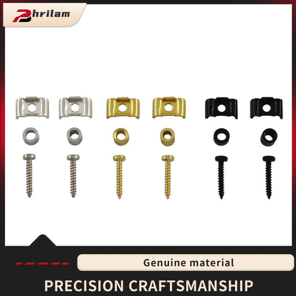Accessoires de boucle de corde de guitare électrique, verrouillage de tête, stabilisateur de cordes, colonne circulaire en forme de papillon adapté pour ST/SQ/TL