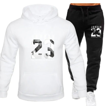 Le sweat-shirt à capuche est un ensemble pour hommes pour le printemps 2025 et un ensemble pour femmes pour les vêtements de sport pour femmes avec un sweat à capuche et un pantalon de survêtement