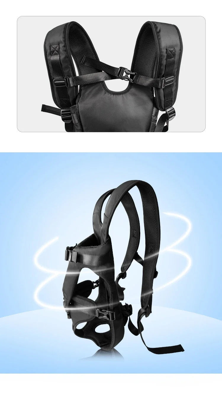 Pet carrier backpack for dogs, cats, front travel bag for carrying pets, small and medium dogs, bulldog, puppy, Mochila Para Perro