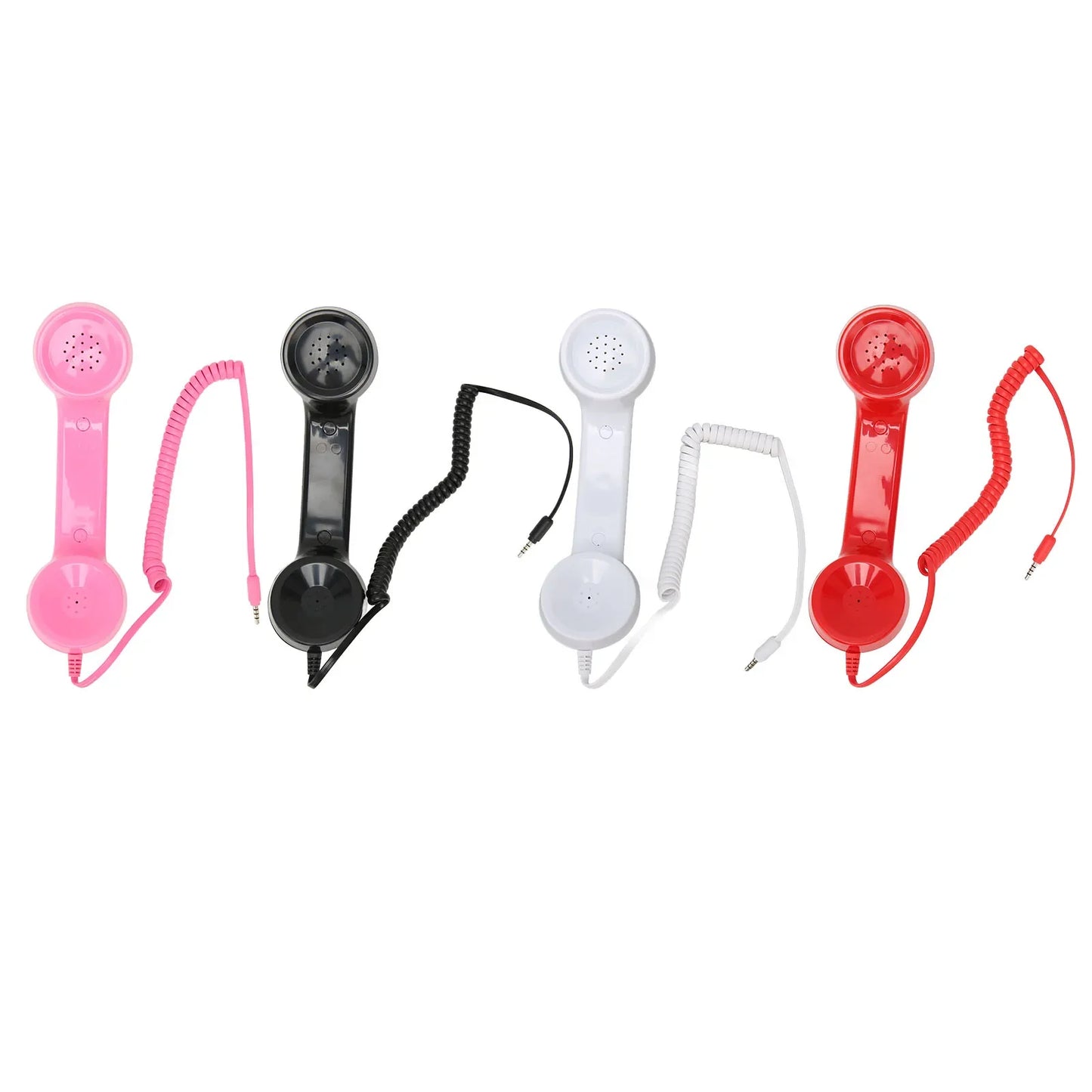 Handheld Cell Phone Telephone Receiver Multifunction One Click  Radiation Proof Retro Phone Handset for Mobile Phones Computers