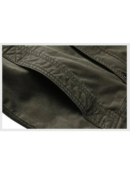 2024 New Casual Climbing pilots Jacket Men Plus Size 6XL Jaqueta Masculina working clothes Spring Autumn Cargo Mens Jackets Coat