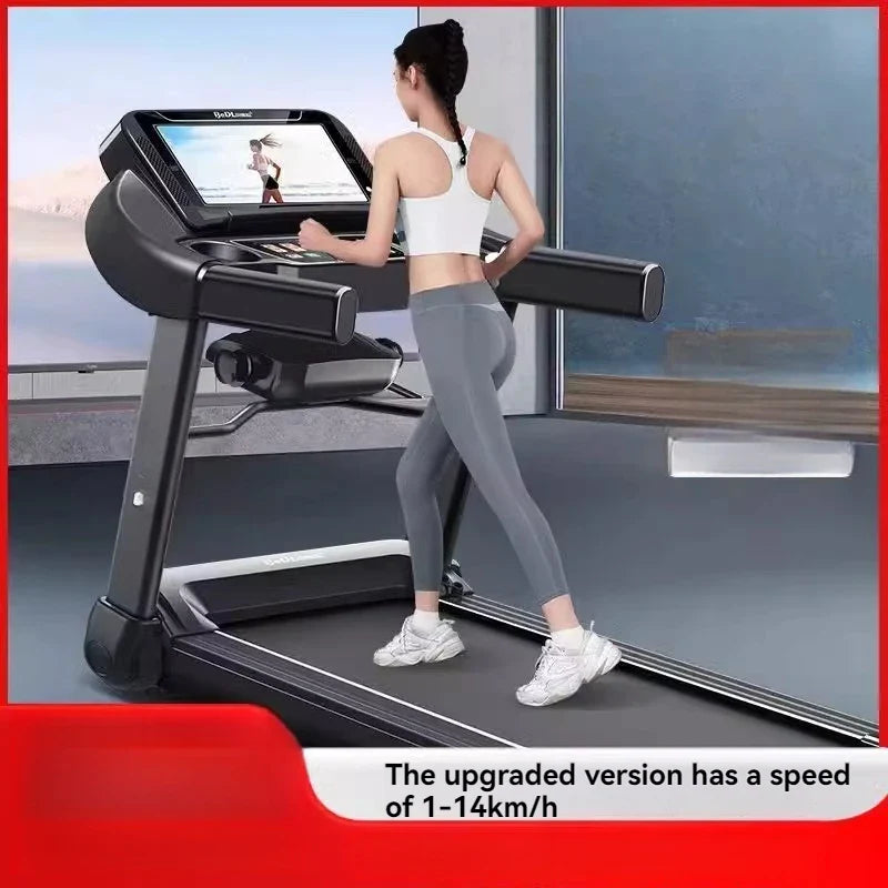 Tapis de course pliable multifonctionnel, mini tapis de course à domicile, équipement d'exercice intérieur, maison pliante de gym, 220V