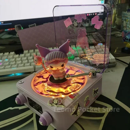Enceinte Bluetooth Lumineuse – Édition Kawaii Zen🌸 & Country🤠 Accessoires Portable Lumière RVB Décoration de Bureau Cadeau Fille