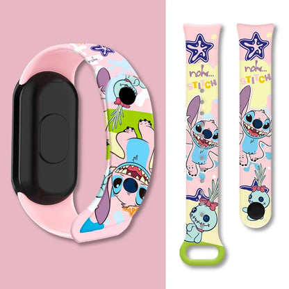 Stitch Children Watches Girls Waterproof Sport Touch Screen Watch for Women Waterproof Digital Clock Bracelet Gifts