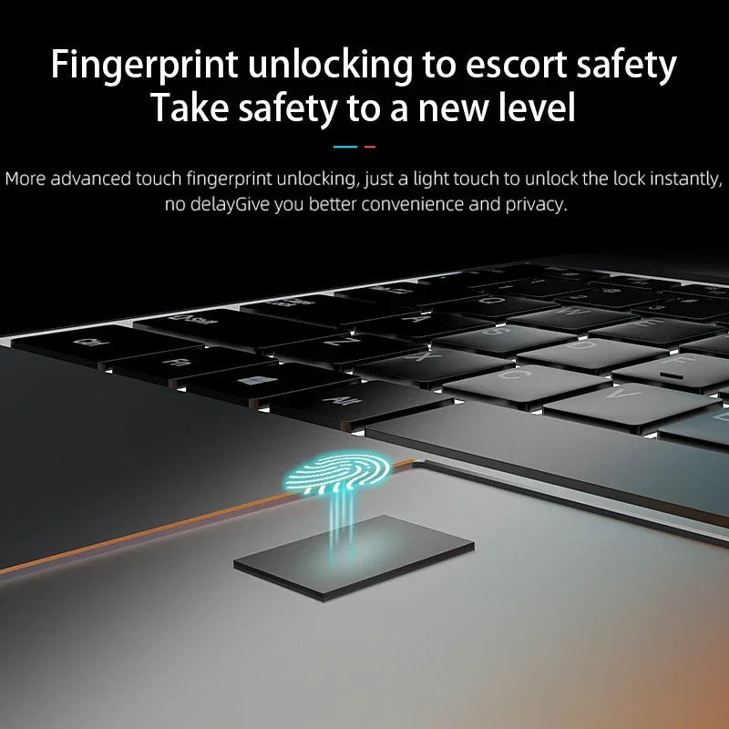 Laptop MAX Ram 36GB Rom 2TB SSD Metal ноутбуки Bluetooth AMD Ryzen 7 2700U Windows10 11 Pro Portable Gaming IPS Laptop