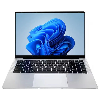 Ultra Slim Windows 11 Laptop Computer 14.1" 12GB RAM 512GB 1TB SSD Intel N4000 Notebook Gamer 1920*1080 Office Study Computer PC