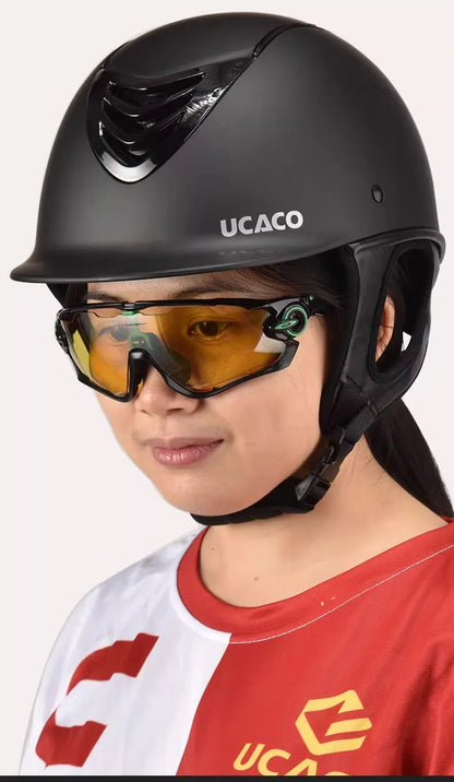 Riding Helmet Equestrian Helmet Rider Equipment Breathable and Adjustable