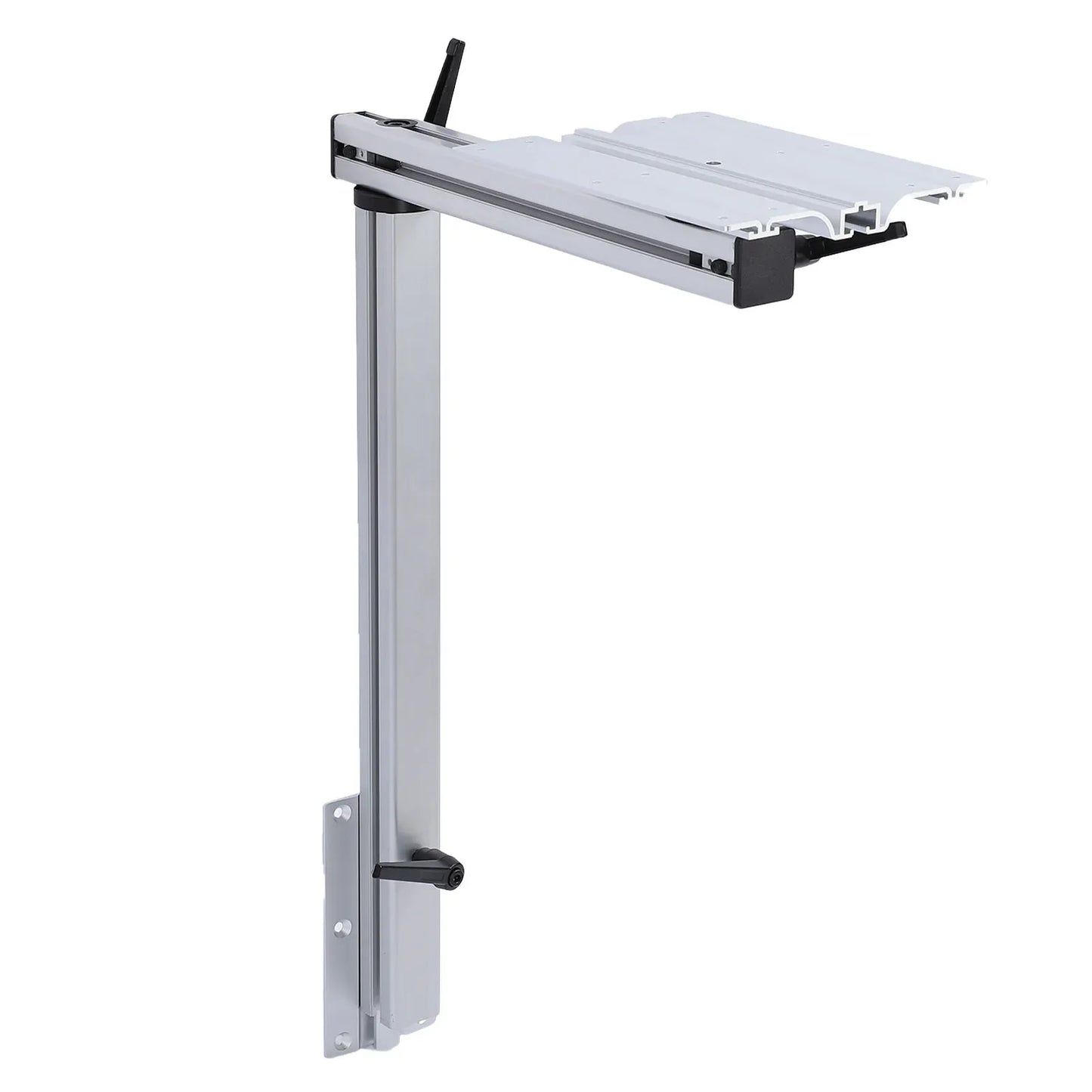 Patte de Table Télescopique en Alliage d'Aluminium Blanc, Poignées Rotatives Résistantes à 360 °, pour Yachts, Watsions-Hurhome