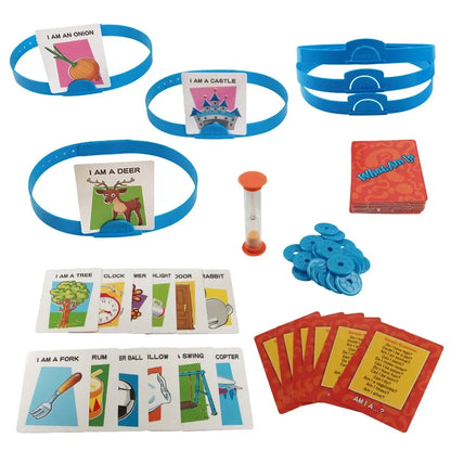 Jeu de société de devinettes d'image pour enfants, jeu pour enfants, jeux interactifs Parent-enfant pour la famille, jeux de fête