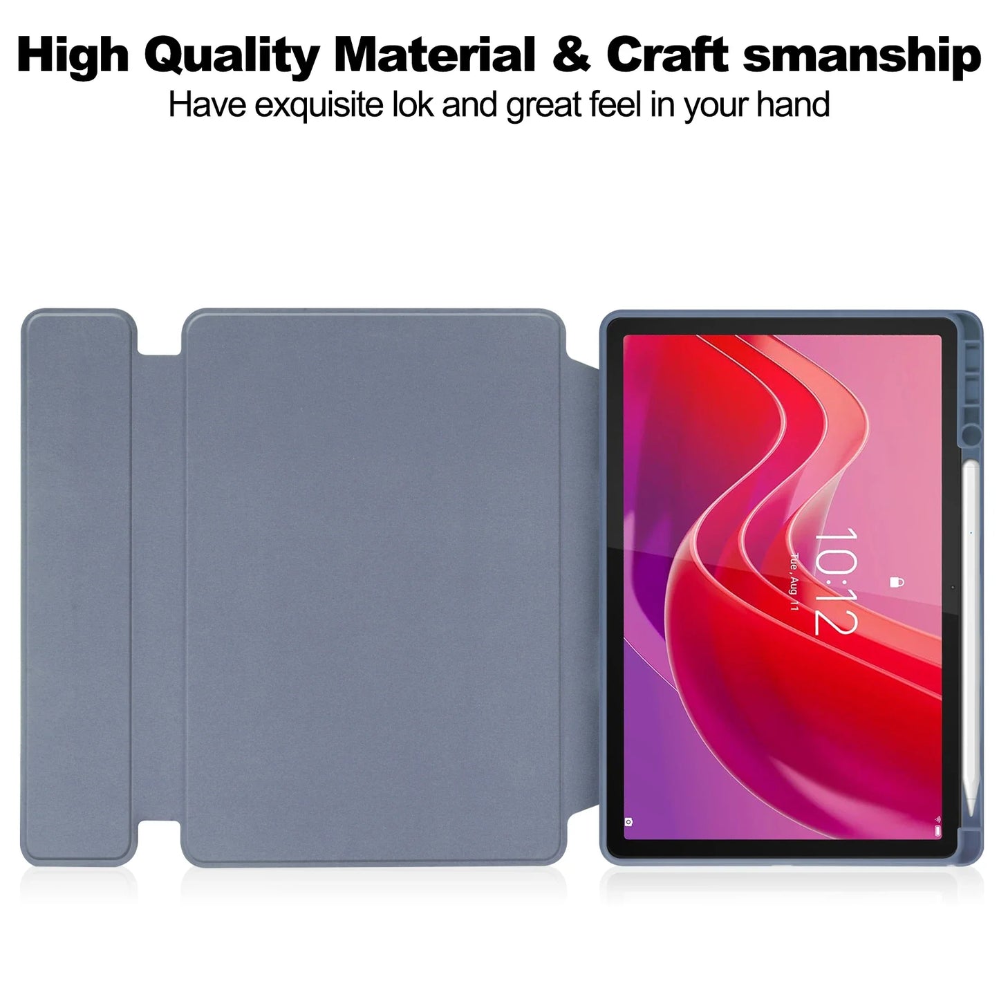 With Detachable Wireless Keyboard Case For Lenovo Tab M11 TB-330FU 331FC Xiaoxin Pad 2024 Rotatable Stand Cover Smart Auto Sleep