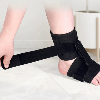 Attelle orthopédique pour pied tombant, 1 pièce, support stabilisateur d'attelle, soulagement de la douleur, fasciite plantaire sportive, protection réglable de la cheville