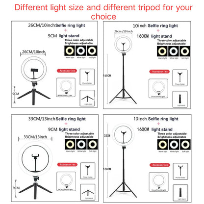 Anneau lumineux LED circulaire avec support pour téléphone, éclairage de studio, lampe pour caméra photo et vidéo YouTube, prise de vue Vlog et selfie