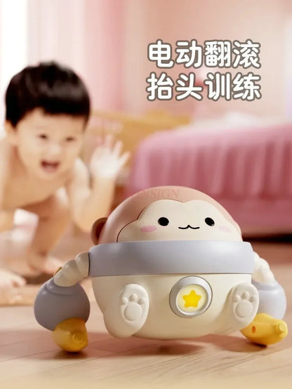 Jouets pour bébés, singes roulants électriques à commande vocale, chant et dansant, bébés âgés de 0 à 11 ans, pratiquant l'élevage des têtes
