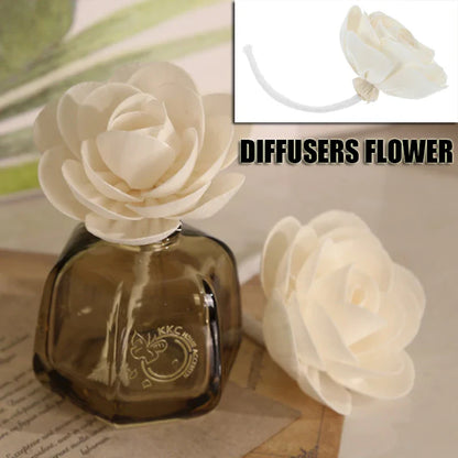 Aromatherapy Diffuser Home Decor Car Flower Diffusers Bathroom Aromatic Freshener Perfume Beige Desk Office Decors