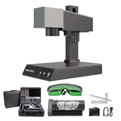 DAJA M1 Fiber Laser Marking Machine High Precision Metal Nameplate MR.Crave Engraver Wifi Portable Engraving Industrial Desktop