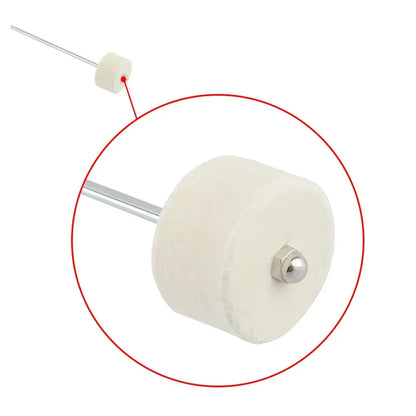 M MBAT – marteau de batteur à pédale de tambour, remplacement pour Kit de batterie, accessoire, arbre en acier inoxydable, tête de batteur à pédale en feutre