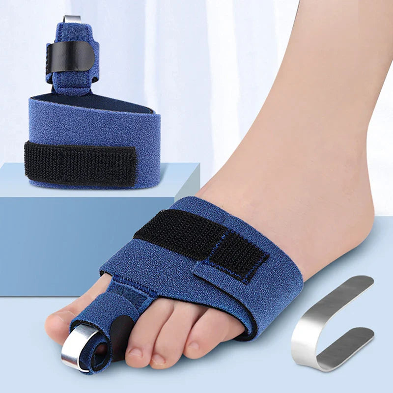 Fixateur de Fracture pour Pieds Sophia, Ajusteur de Pouce, Chaussettes de Pédicure Douces, Lisseur d'Oignon, 1 Pièce