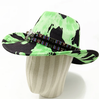 Chapeau de cowboy divers accessoires chapeau de cowboy monochrome en feutre chapeau d'extérieur homme et femme chapeau de cavalier chapeau femme