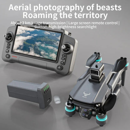 Drone GPS avec écran tactile caméra EIS Anti-secouement 8K Drones aériens sans brosse 5G GPS 8K caméras HD grand UAV Dron RC quadrirotor