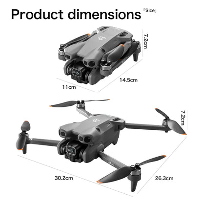 Drone professionnel avec double caméra 4K, drone vidéo, quadrirotor, 360, évitement intelligent d'obstacles, cadeau, nouveau, 2022