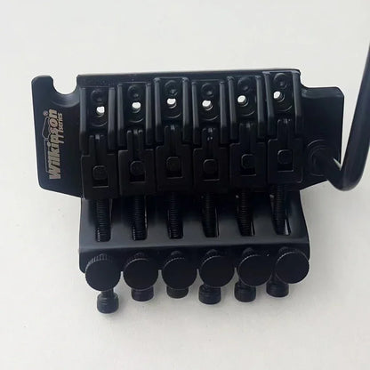 Wilkinson WODL1 guitare électrique 6 cordes Double verrouillage système trémolo pont 42mm R2 écrou noir
