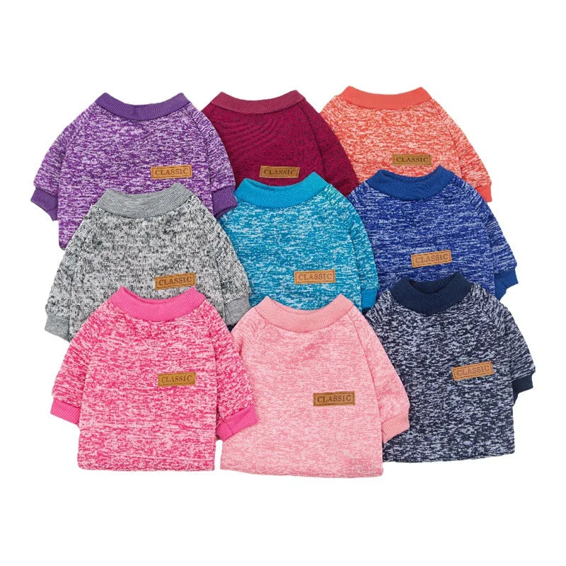 Veste d'hiver chaude pour chiots et chats, vêtements pour petits chiens, chihuahuas, schnauzers, carlins, sweat-shirts, costumes décontractés pour animaux de compagnie
