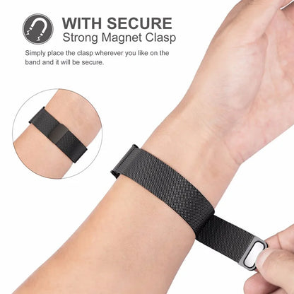 Bracelet en métal pour Fitbit Versa 2 3 4 Lite Sense Band Wrist Milanese Sense 2 Bracelet de rechange à boucle magnétique Fitbit Watchband