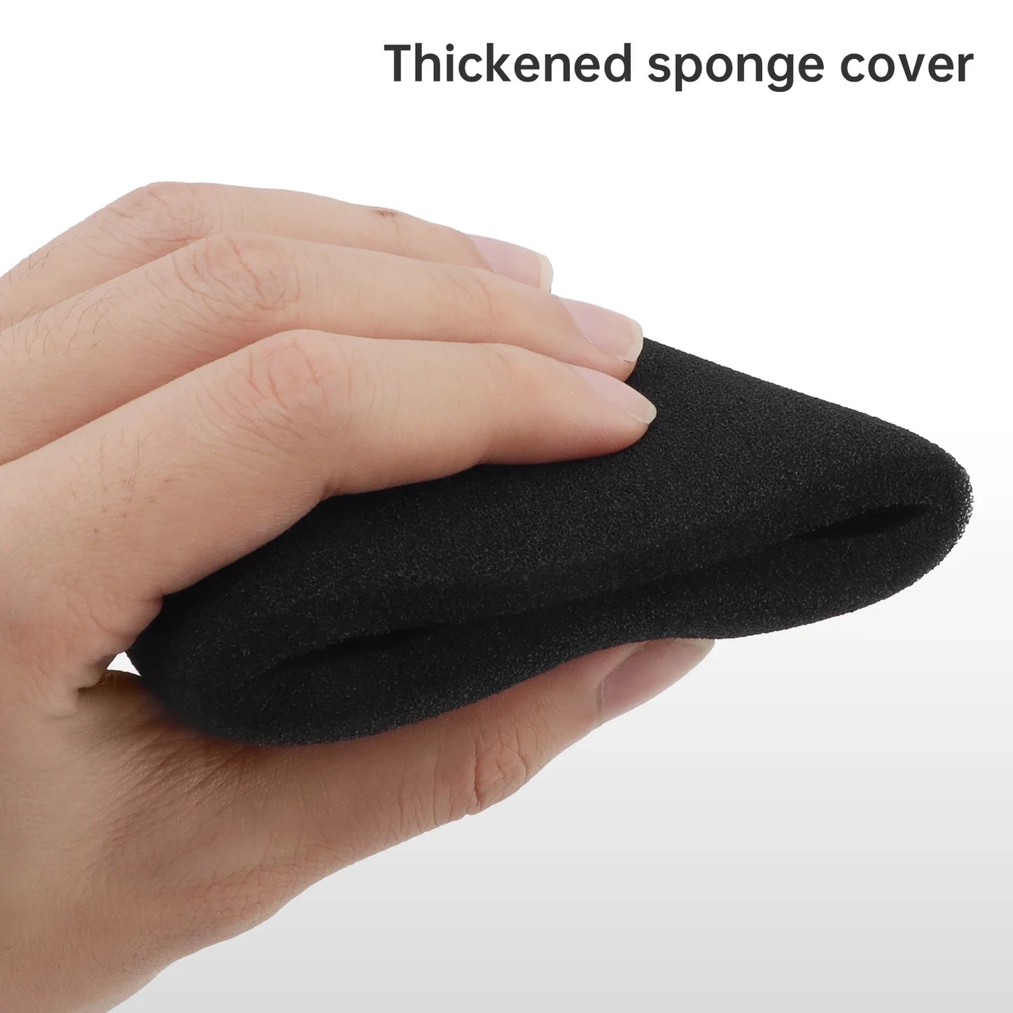 5pcs Mic Cover Microphone Windscreen for Most Handheld Microphone Windshield Thick Breathable Foam Mic Protector Wind Muff Cover